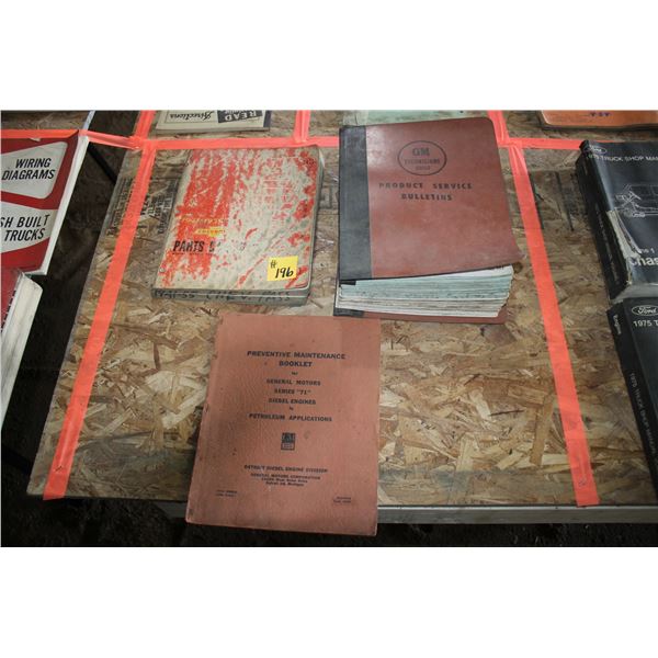 CHEVROLET 1941-55; 1965-76 PARTS CATALOGS