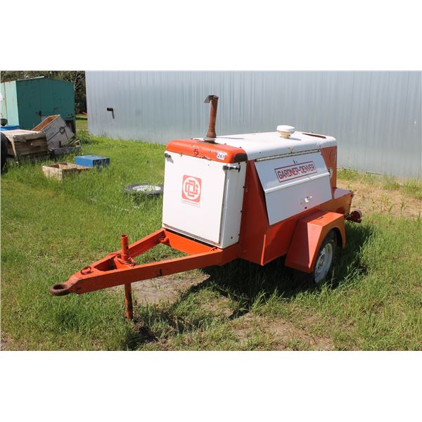 GARDNER DENVER 125 CFM PORTABLE ROTASCREW COMPRESSOR
