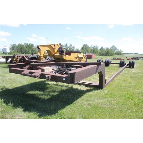 TANK/BUILDING MOVING TRAILER (APPROX 10' W X 60' L)