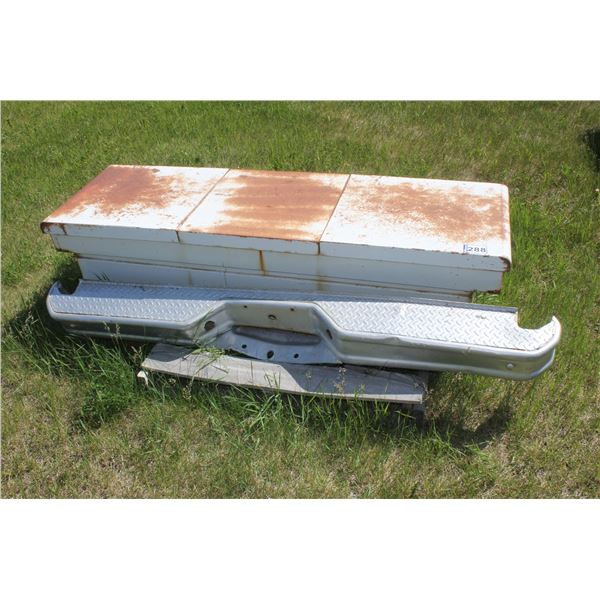 TOOLBOX FOR ½ TON; FORD REAR BUMPER