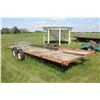 Image 3 : HOME BUILT TANDEM TRAILER FOR HAULING BALES