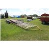 Image 5 : HOME BUILT TANDEM TRAILER FOR HAULING BALES