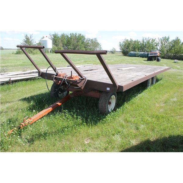 APPROX 9.5’ X 24’ - 6 WHEEL WAGON