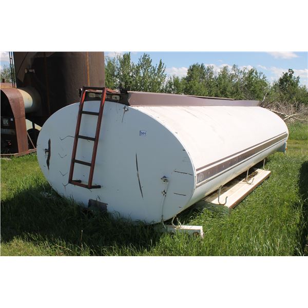 100 BARREL TRUCK TANK (LAST CONTAINED SEWAGE)