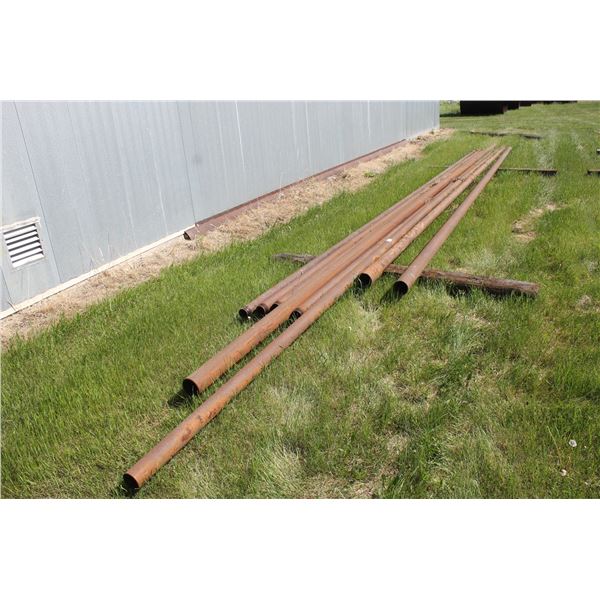 (4) 3" X 30’; (1) 4.50" X 30’; (1) 4.50" X 40’; (1) 4" X 30’; 3.50" X 42’ PIPE