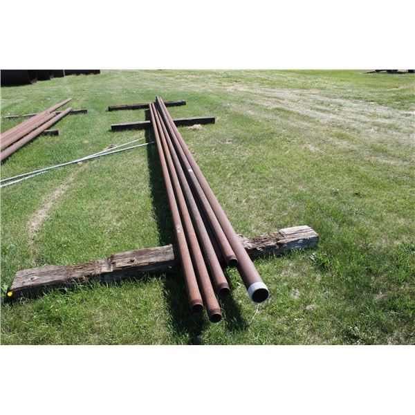 (1) 3" X 33’; (5) 4.50" X 33’ PIPE