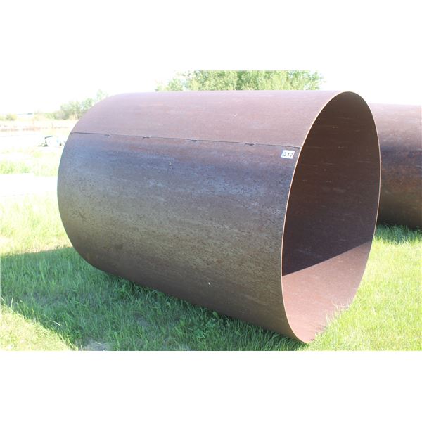 6’ DIAMETER X 8’ HIGH 5/16" WALL BARREL TANKS