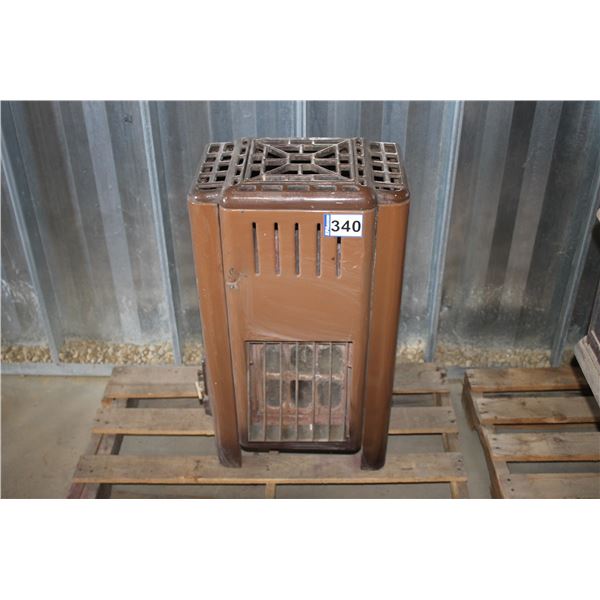 UPRIGHT GAS HEATER
