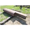 Image 1 : PIPE 16" X 7’; WIDE FLANGE H BEAM 12" X 12" X 11’; CHANNEL IRON 7" X 8’