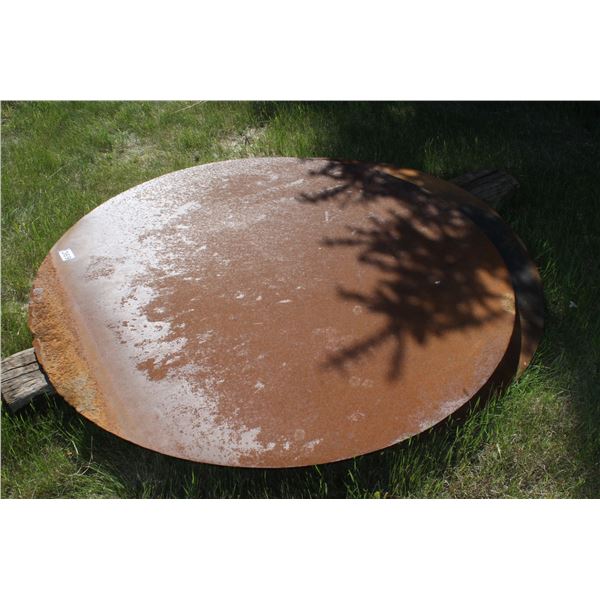 (2) 6’ BARREL TANK ENDS