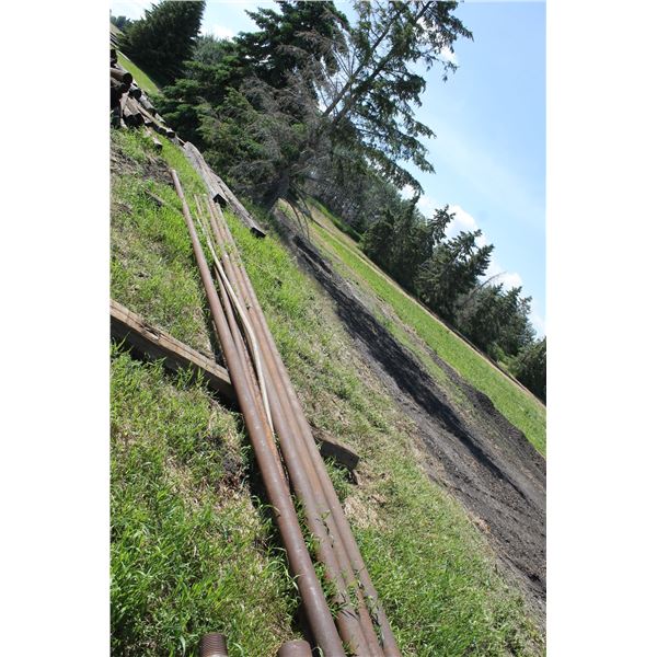 (2) 2" X 30’;  (4) 4" X 30; PIPE