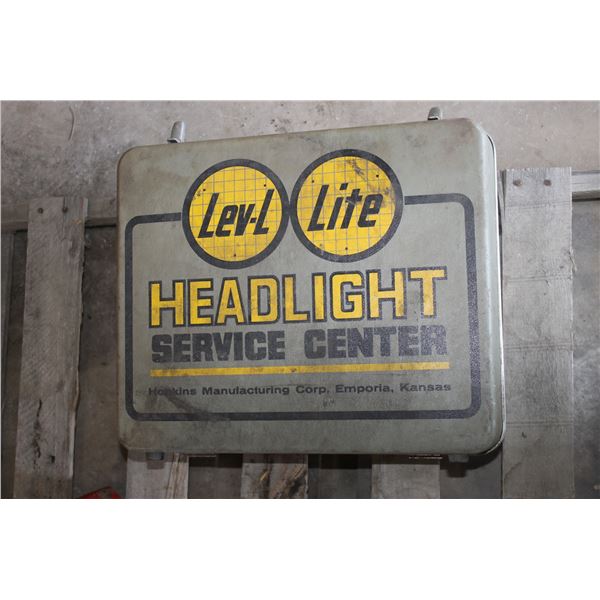 HEADLIGHT SERVICE CENTER C/W CASE