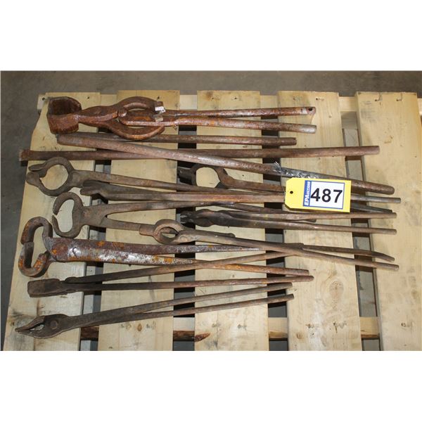 BLACKSMITH TOOLS; PLIERS; CLAMPS