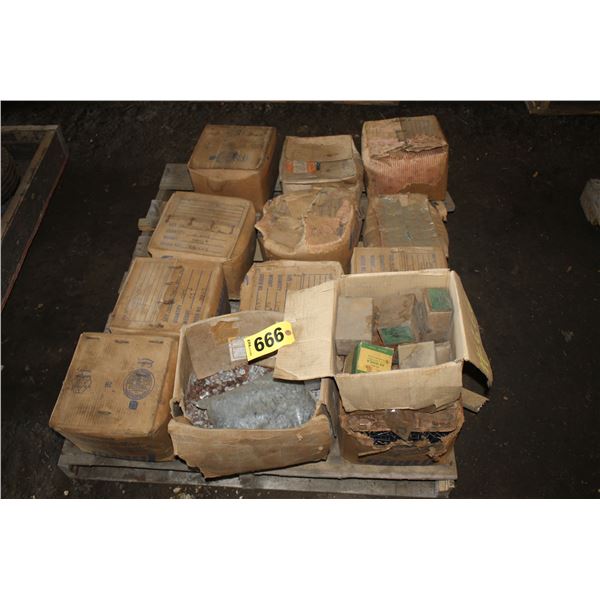 PALLET MISCELLANEOUS SCREWS/BOLTS (50 LB BOXES)