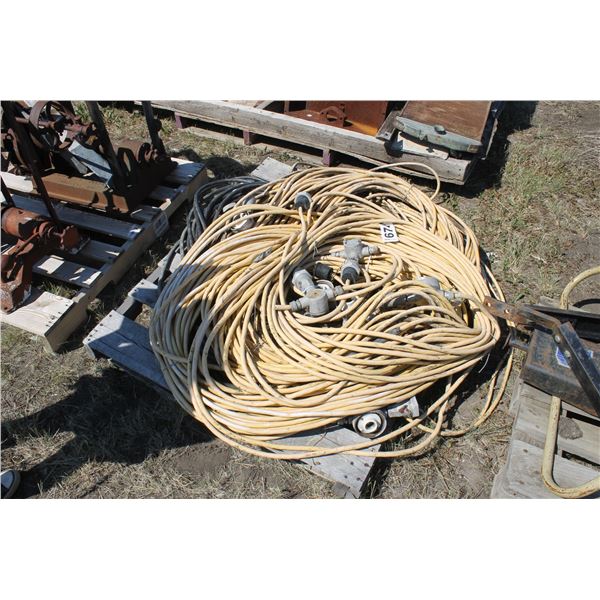 APPROX. 600' - 10 X 3 CABLE; APPROX. 200' - 12 X 3 CABLE