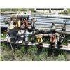 Image 1 : (5) 2" X 16' GALVANIZED PIPING; (8) 2" GATE VALVES