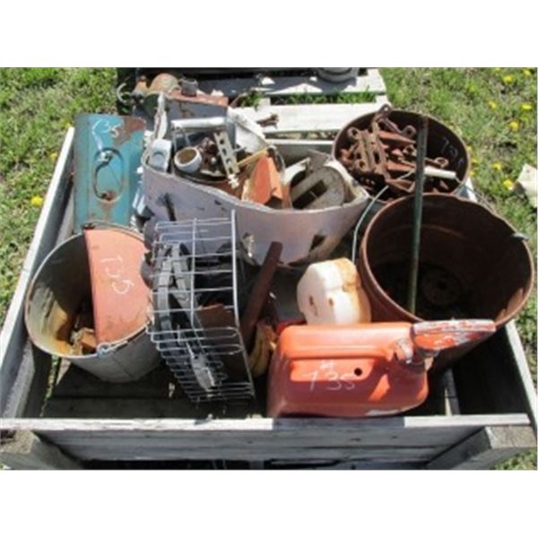 FIRE EXTINGUISHER; 10 AMP BATTERY CHARGER; HARROW TEETH