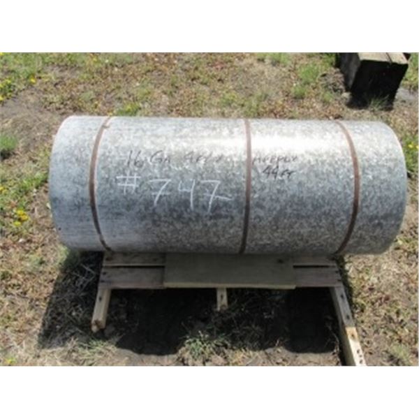 4'. X APPROX 44' - 16 GAUGE ROLL SHEETING