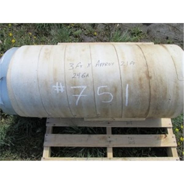 3' X APPROX 21' - 24 GAUGE  SHEETING