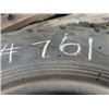Image 2 : (5) 9.50 X 16 IMPLEMENT TIRES C/W RIMS 4 RIMS -1 WITHOUT