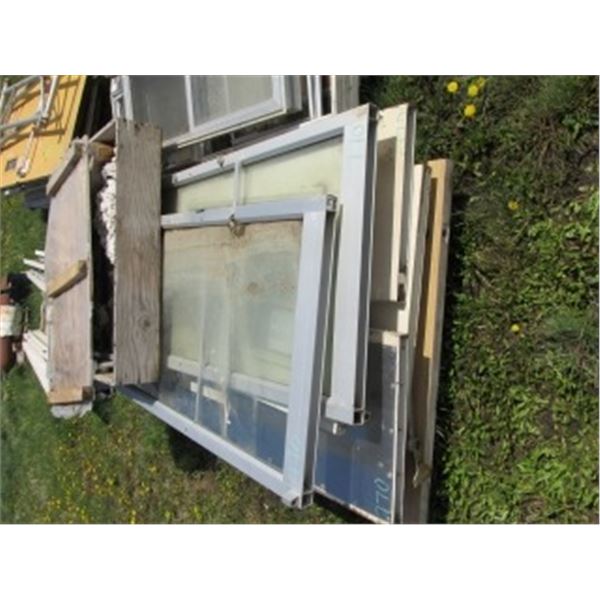 ASSORTED GLASS DOORS