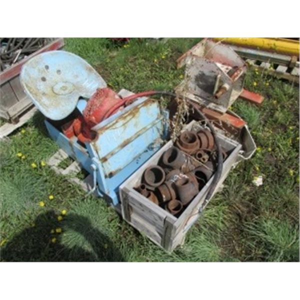 2'; 3' PIPE FITTINGS; ELECTRIC MOTOR