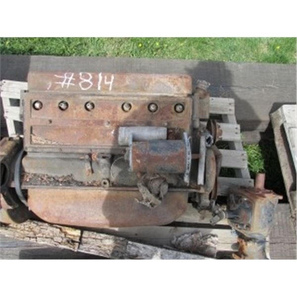 CHEVROLET 6 CYLINDER ENGINE C/W TRANSMISSION