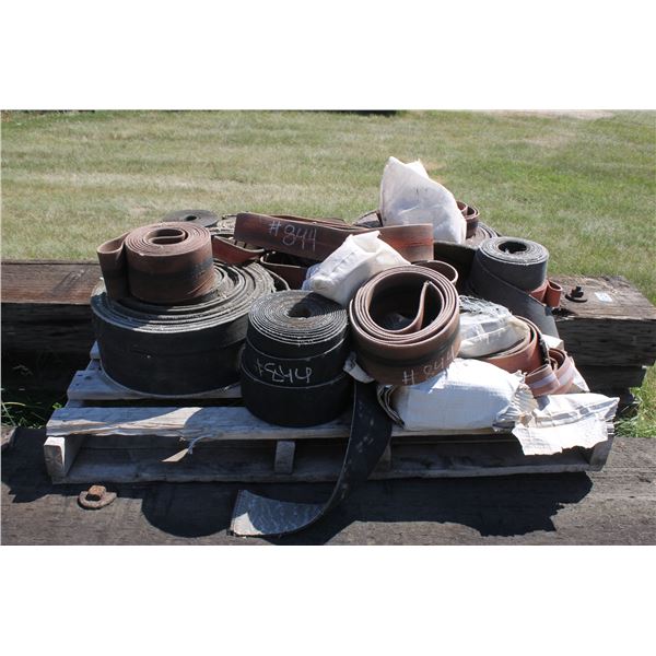 ASSORTED ENDLESS & OPEN END BELTING (6.50"; 4.50"; 4"; 3"; 2")