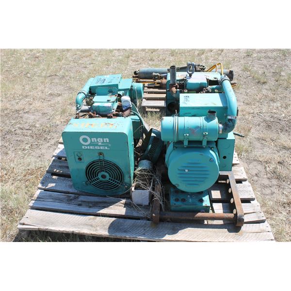 (2) ONAN DIESEL POWER PLANTS
