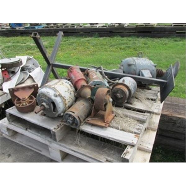 ROLLERS; ELECTRIC MOTORS; STARTERS