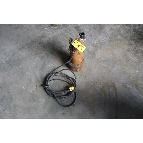 SUBMERSABLE 2" SUMP PUMP;