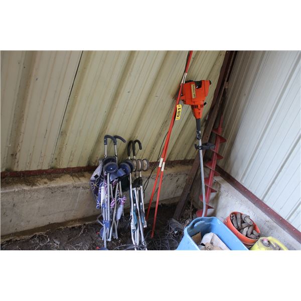 WEED EATER, AUGER, 2 ORANGE PROBES