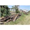 Image 2 : 3 - LARGE PILES OF TIMBERS/POLES