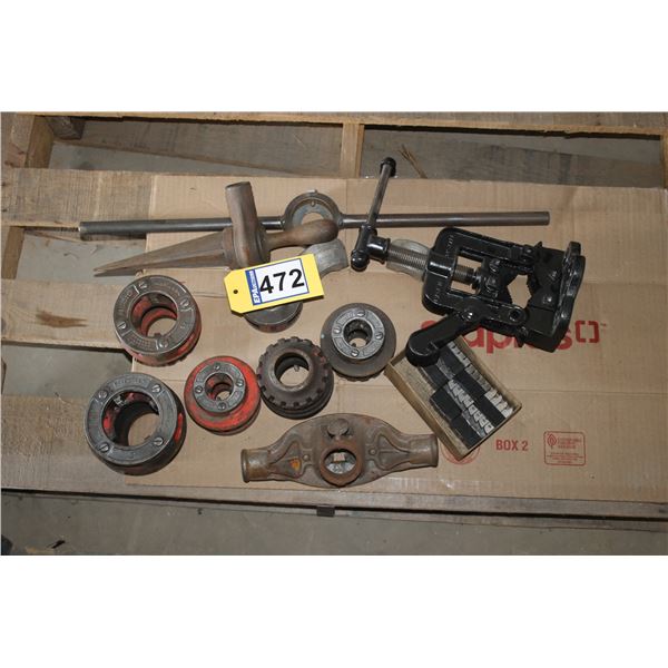 PIPE VISE, REAMER & DIES