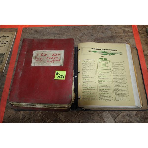 J.D. 1950-51-52 SERVICE BULLETINS