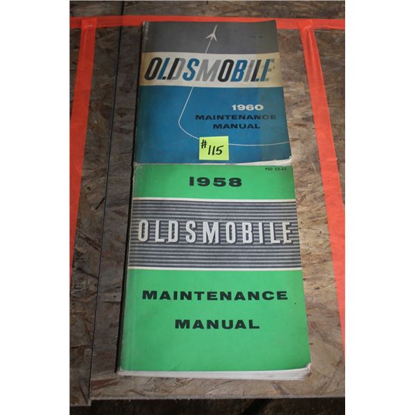 OLDSMOBILE 19581960 MAINTENANCE MANUAL