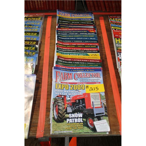FARM COLLECTOR MAGAZINES