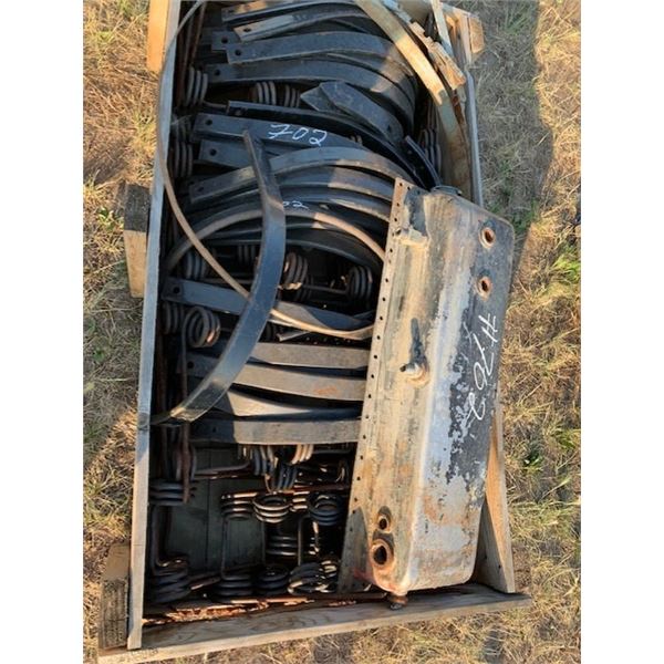 SPRINGS, RUBBER STRAPS