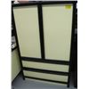 Image 1 : 2 DRAWER 2 DOOR STORAGE CABINET