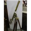 Image 1 : BRASS TELESCOPE WITH TRIPOD