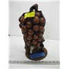 Image 1 : HAND CARVED FRUITWOOD DISPENSER