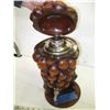 Image 2 : HAND CARVED FRUITWOOD DISPENSER