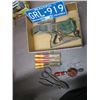 Image 1 : MISC. VINTAGE TOOLS-STANLEY BAILEY PLANE, LICENCE PLATE, WOOD CHISELS, DRILL, ETC.