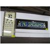 Image 1 : EYE CHART & A NO SMOKING SIGN