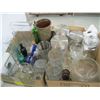 Image 2 : 3 BOXES OF MISC. POTTERY, CANNISTER SET, VASES, ETC.