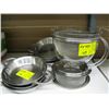 Image 1 : HEATED TEA STRAINER & 7 STAINLESS MINI PANS