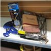 Image 1 : SHISH KABOB HOLDERS, BBQ GLOVES, PROPANE TORCH, ETC.