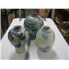 Image 1 : 3 POTTERY VASES
