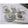 Image 1 : SHELLEY TEACUPS, A GREY CUP TEA CUP & MISC. CHINA