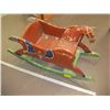 Image 1 : WOODEN ROCKING HORSE